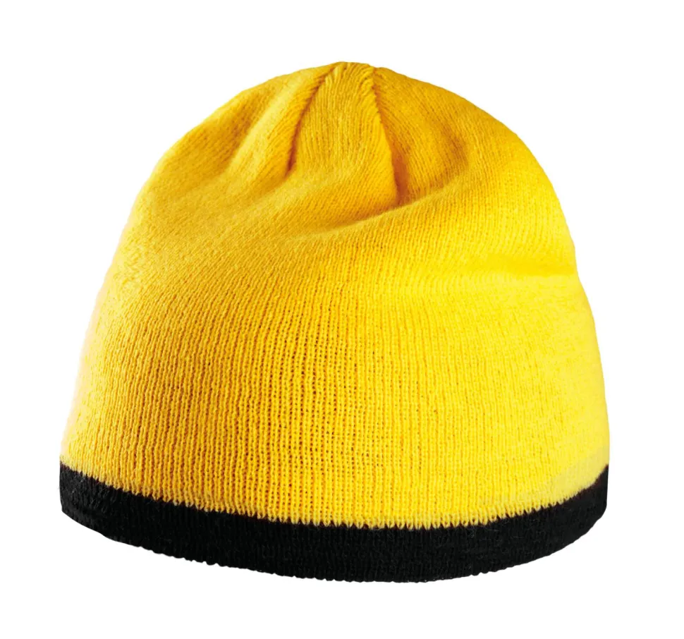 K-up KP515 - BONNET AVEC BANDE BICOLORE CONTRASTÉE