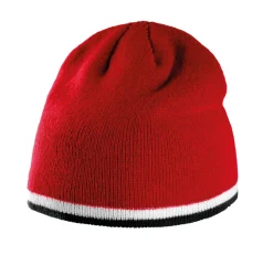 K-up KP515 - BONNET AVEC BANDE BICOLORE CONTRASTÉE