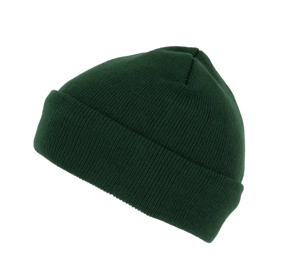 K-up KP892 - Bonnet recyclé avec revers tricoté