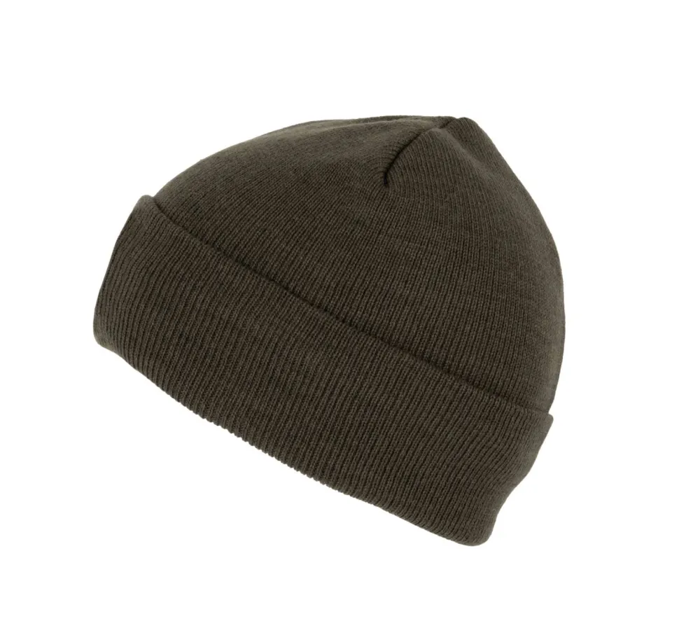 K-up KP892 - Bonnet recyclé avec revers tricoté