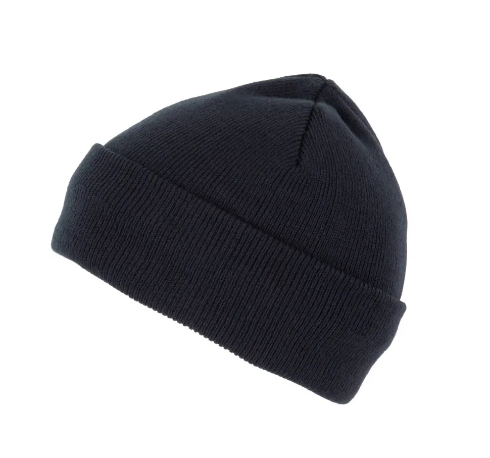 K-up KP892 - Bonnet recyclé avec revers tricoté