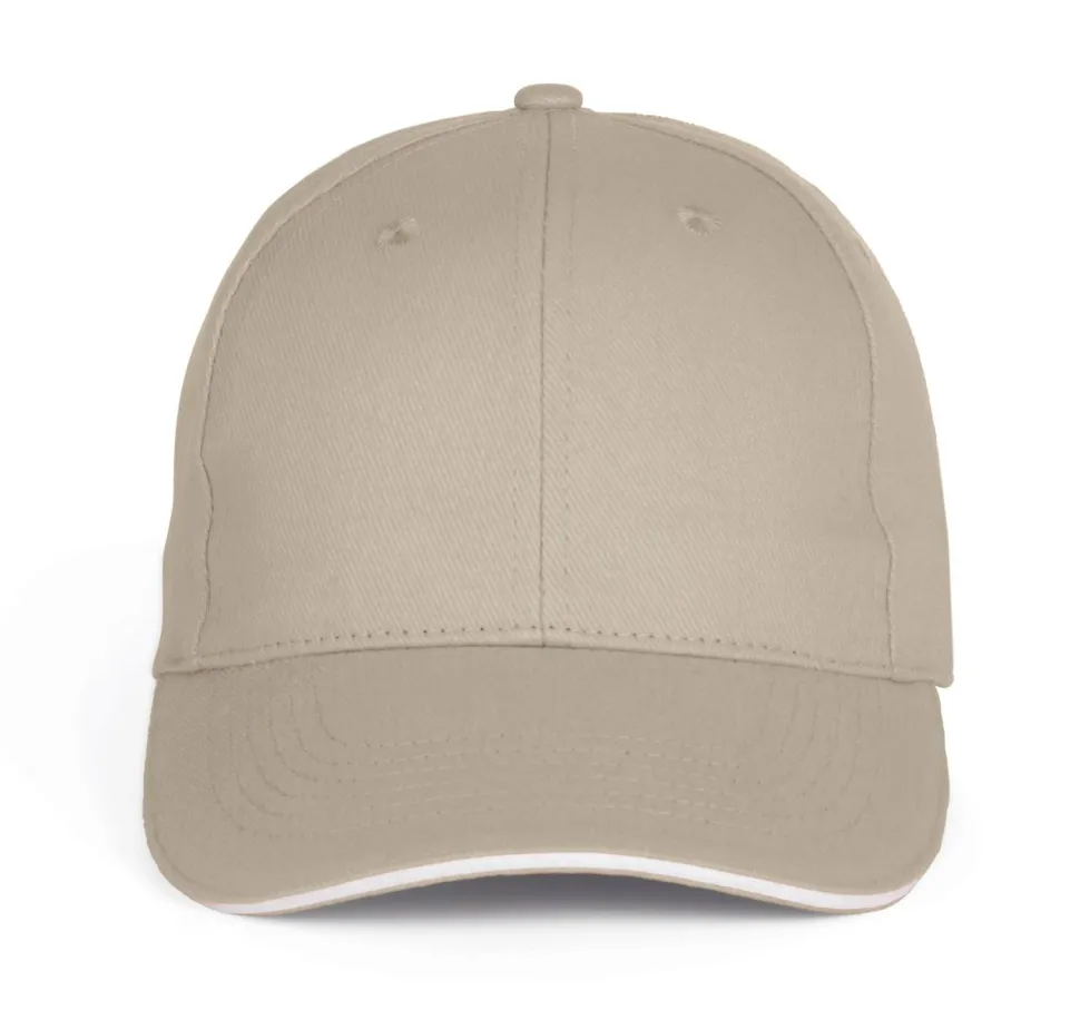 K-up KP196 - Casquette avec sandwich - 6 panneaux