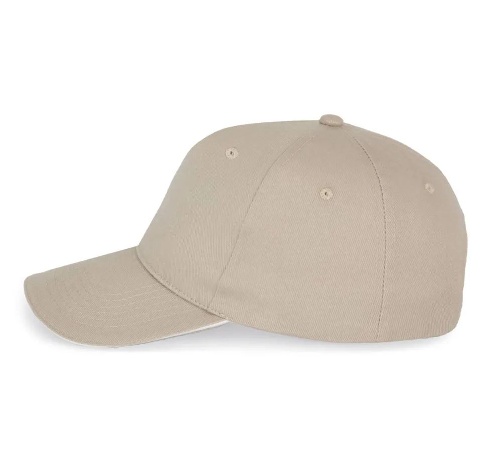 K-up KP196 - Casquette avec sandwich - 6 panneaux