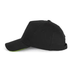 K-up KP124 - CASQUETTE AVEC SANDWICH CONTRASTÉ - 5 PANNEAUX