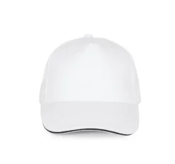 K-up KP124 - CASQUETTE AVEC SANDWICH CONTRASTÉ - 5 PANNEAUX