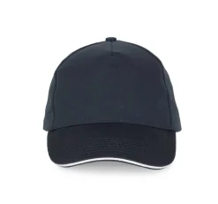 K-up KP124 - CASQUETTE AVEC SANDWICH CONTRASTÉ - 5 PANNEAUX