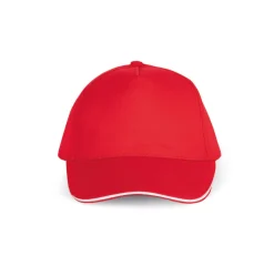 K-up KP124 - CASQUETTE AVEC SANDWICH CONTRASTÉ - 5 PANNEAUX