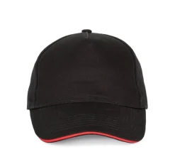K-up KP124 - CASQUETTE AVEC SANDWICH CONTRASTÉ - 5 PANNEAUX