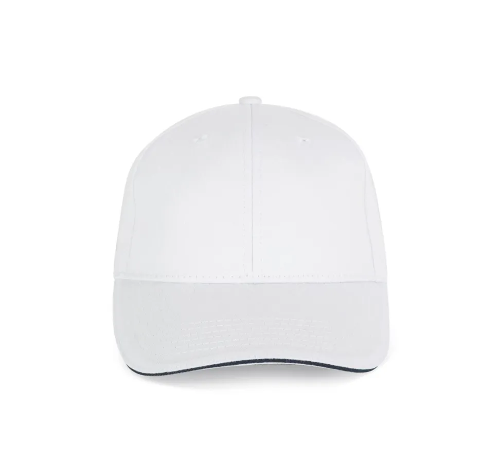 K-up KP153 - CASQUETTE AVEC SANDWICH CONTRASTÉ - 6 PANNEAUX