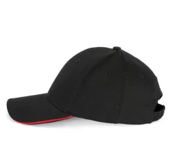K-up KP153 - CASQUETTE AVEC SANDWICH CONTRASTÉ - 6 PANNEAUX