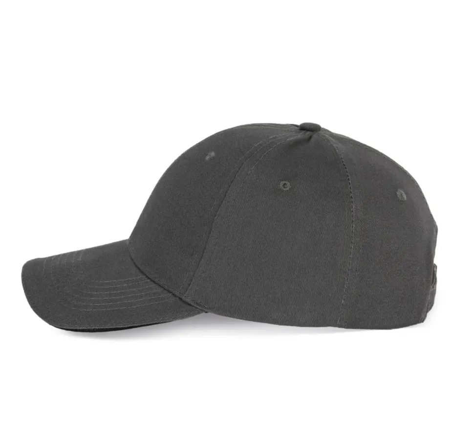 K-up KP153 - CASQUETTE AVEC SANDWICH CONTRASTÉ - 6 PANNEAUX