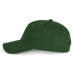 K-up KP153 - CASQUETTE AVEC SANDWICH CONTRASTÉ - 6 PANNEAUX