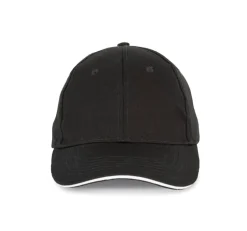K-up KP153 - CASQUETTE AVEC SANDWICH CONTRASTÉ - 6 PANNEAUX