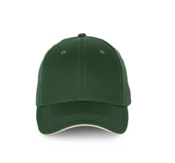 K-up KP191 - Casquette avec visière sandwich contrastée - 6 panneaux