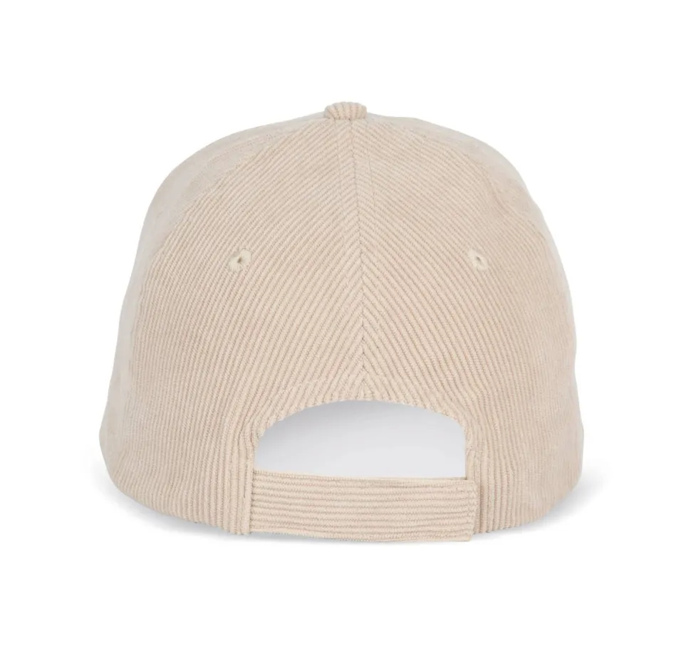 K-up KP193 - Casquette en velours - 6 panneaux