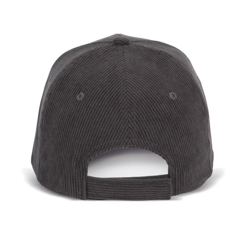 K-up KP193 - Casquette en velours - 6 panneaux