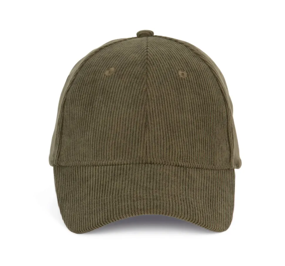 K-up KP193 - Casquette en velours - 6 panneaux