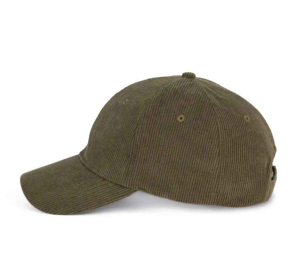 K-up KP193 - Casquette en velours - 6 panneaux