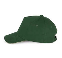 K-up KP148 - CASQUETTE ENFANT AVEC SANDWICH CONTRASTÉ - 5 PANNEAUX