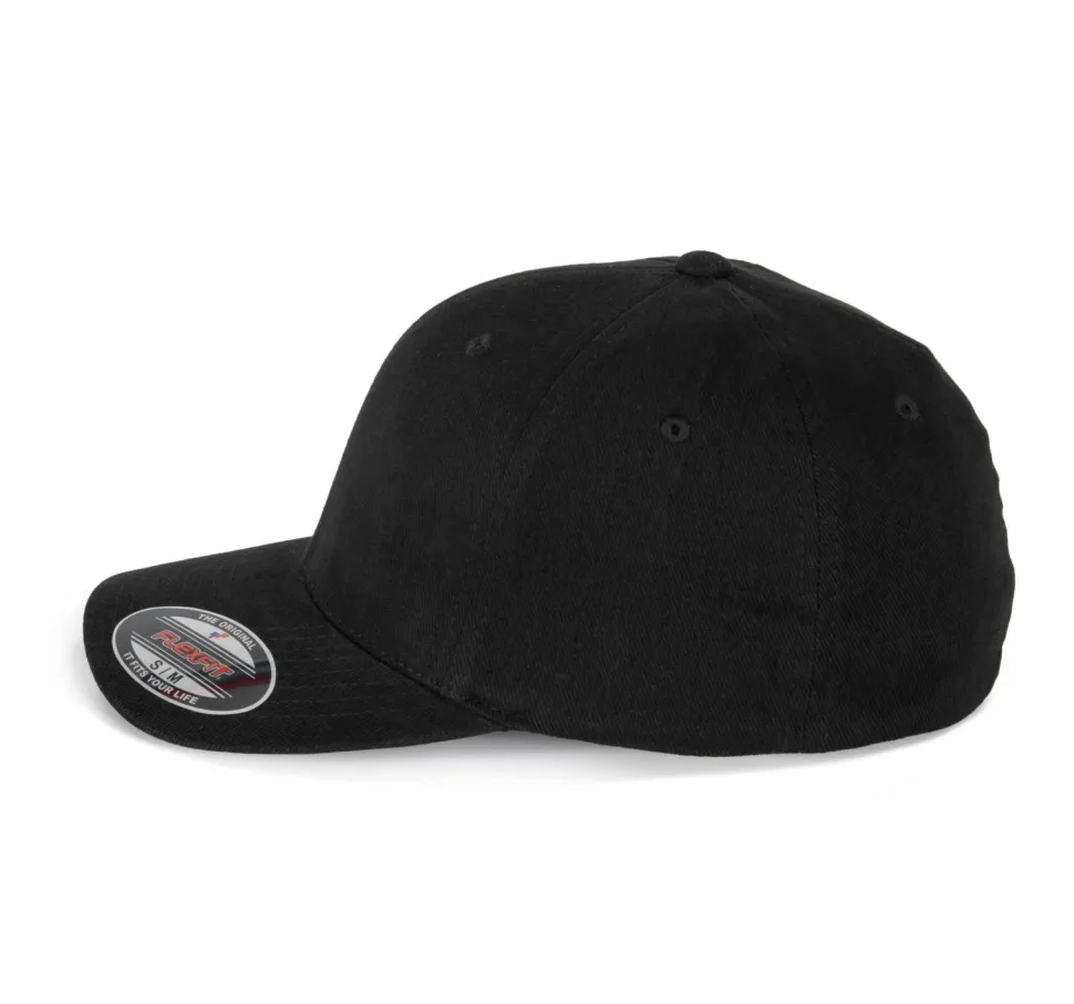 K-up KP907 - CASQUETTE FLEXFIT® COTON BROSSÉ - 6 PANNEAUX