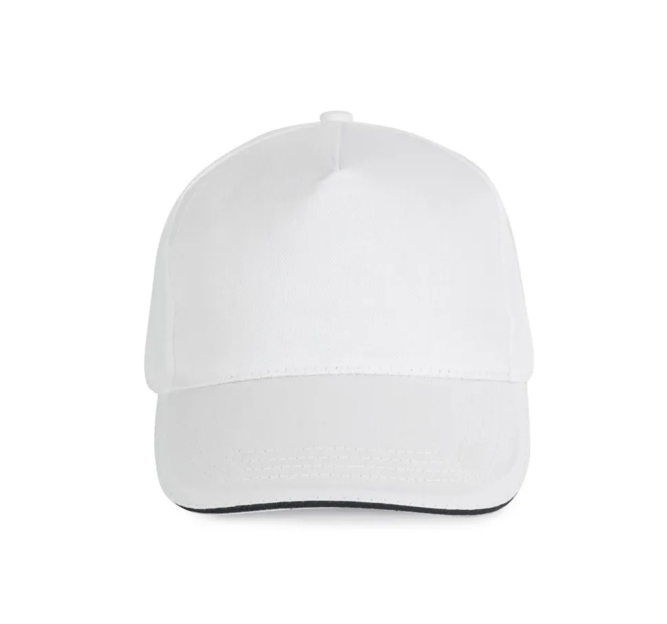 K-up KP130 - CASQUETTE SANDWICH CONTRASTÉ - 5 PANNEAUX