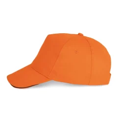 K-up KP130 - CASQUETTE SANDWICH CONTRASTÉ - 5 PANNEAUX
