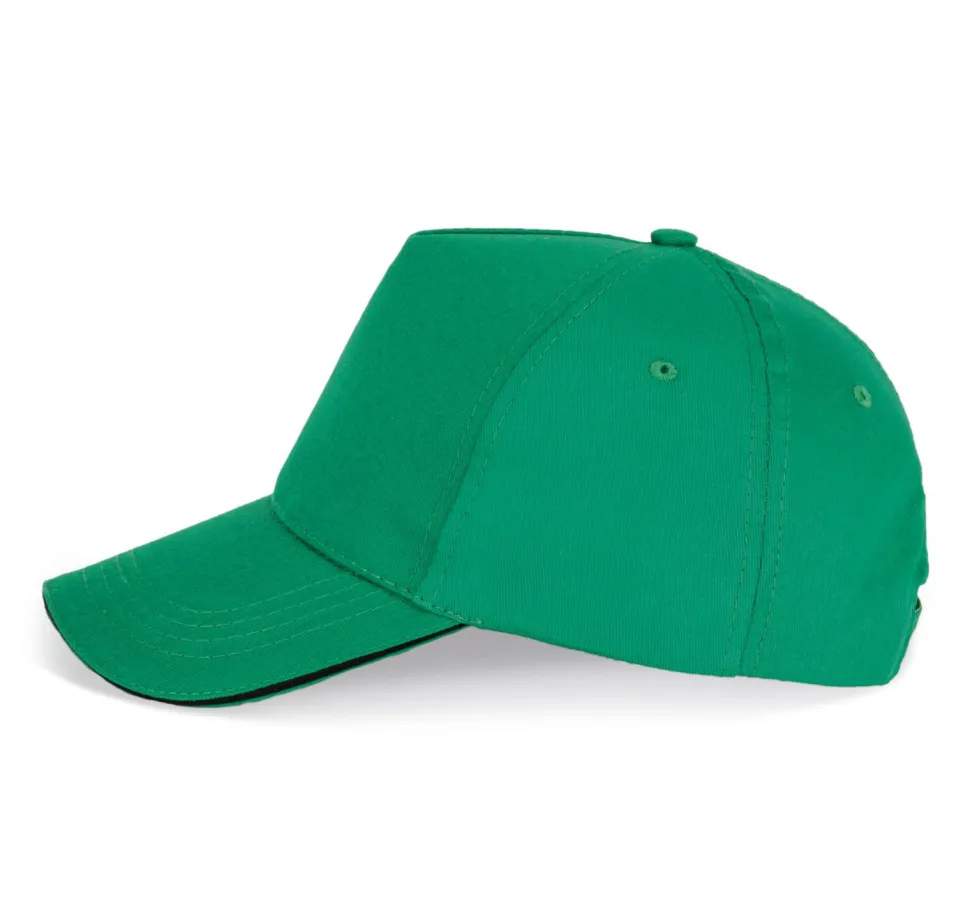 K-up KP130 - CASQUETTE SANDWICH CONTRASTÉ - 5 PANNEAUX