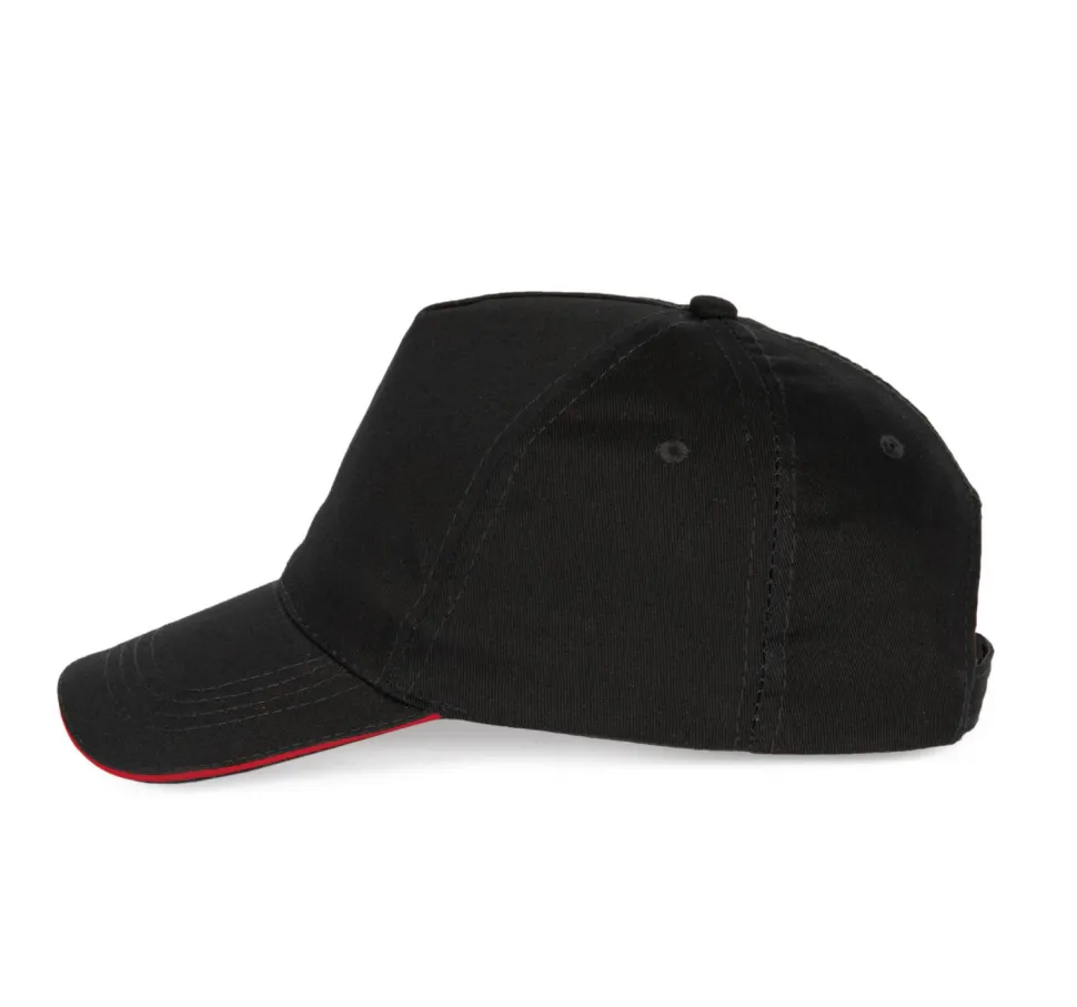 K-up KP130 - CASQUETTE SANDWICH CONTRASTÉ - 5 PANNEAUX