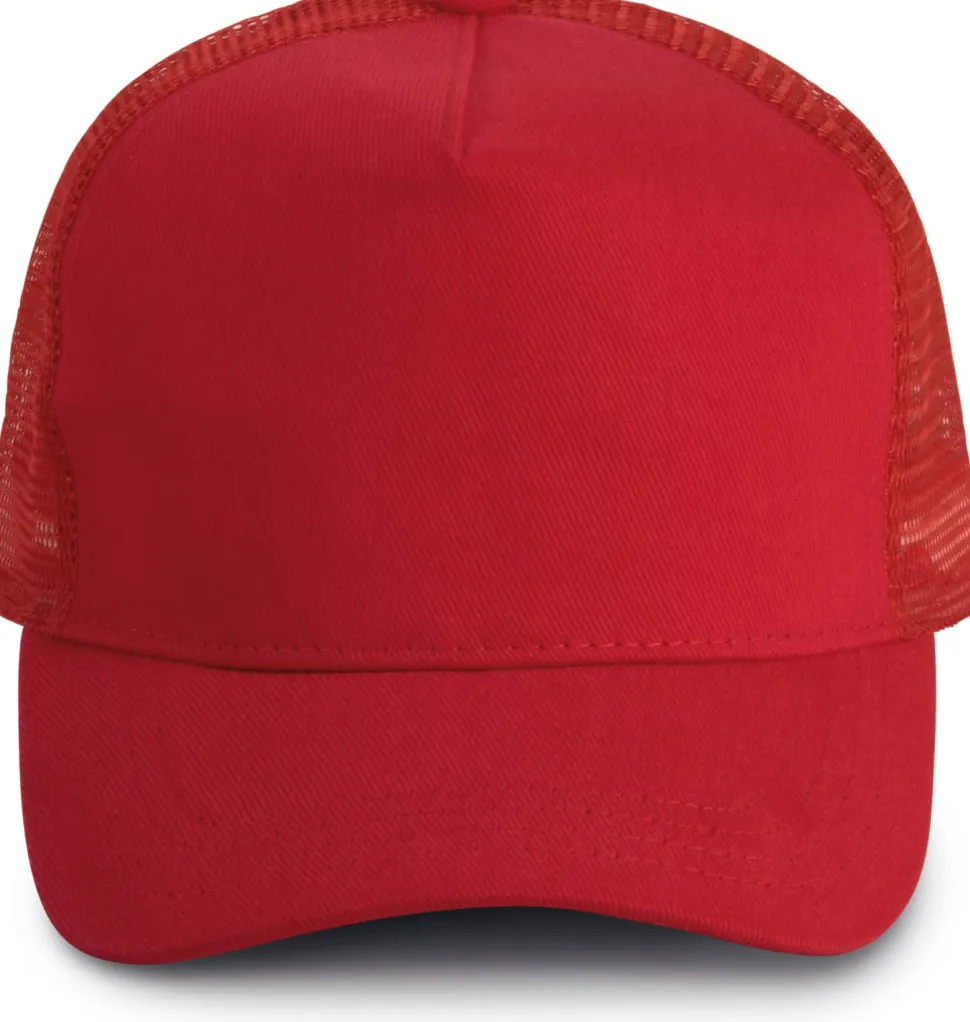 K-up KP137 - CASQUETTE TRUCKER - 5 PANNEAUX