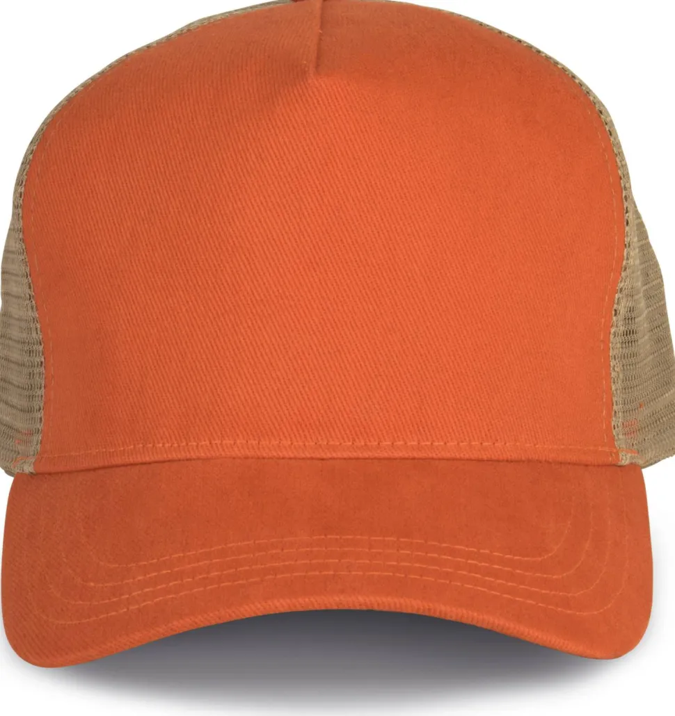 K-up KP137 - CASQUETTE TRUCKER - 5 PANNEAUX