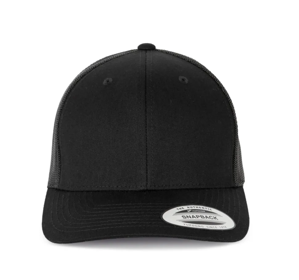 K-up KP912 - Casquette Trucker modèle rétro - 6 panneaux