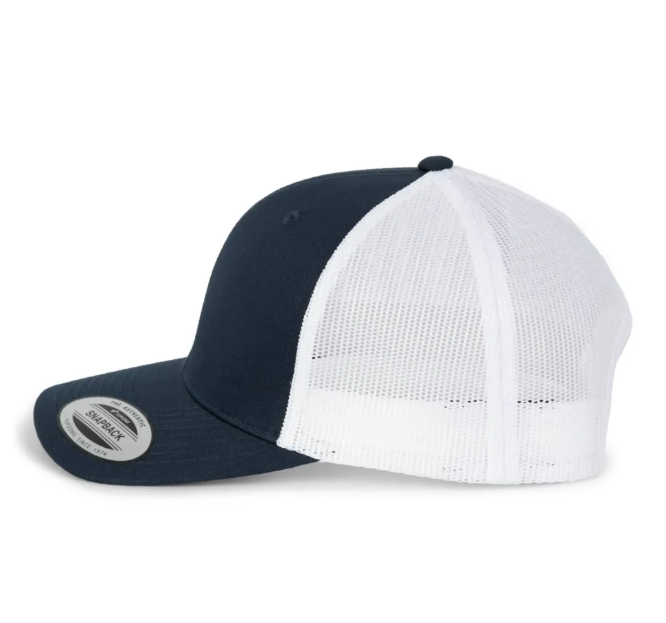 K-up KP912 - Casquette Trucker modèle rétro - 6 panneaux