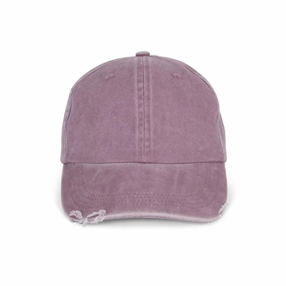 K-up KP235 - Casquette vintage effet déchiré - 6 panneaux