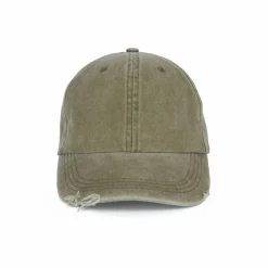 K-up KP235 - Casquette vintage effet déchiré - 6 panneaux