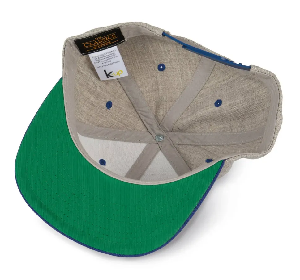 K-up KP910 - Casquette visière plate - 6 panneaux