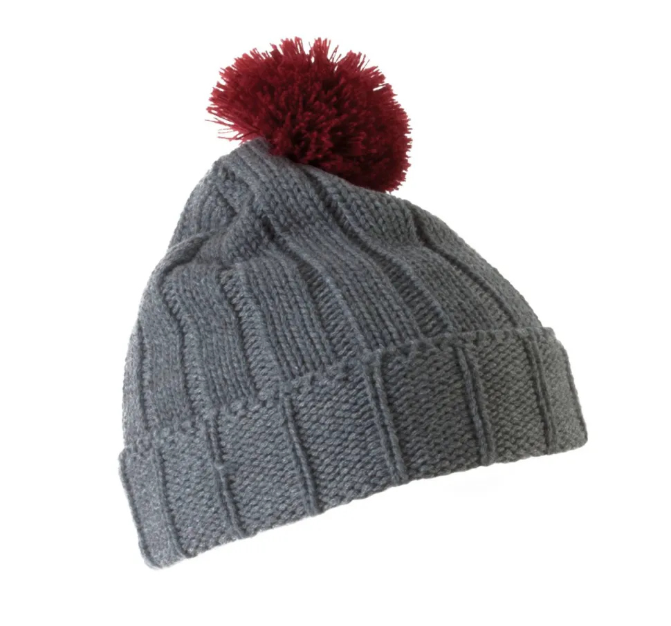 K-up KP519 - Chapeau Douillet avec Pompon en Acrylique