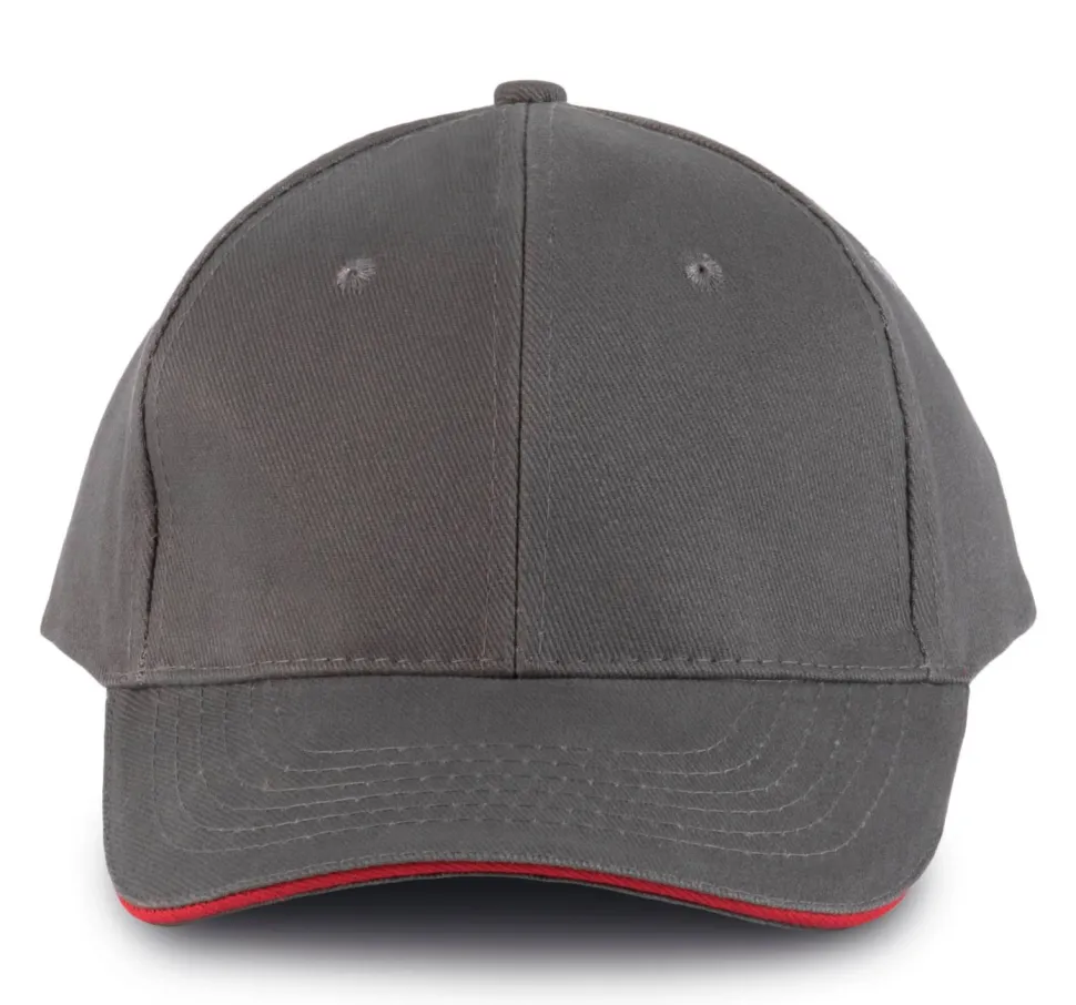 K-up KP011 - ORLANDO - CASQUETTE HOMME 6 PANNEAUX