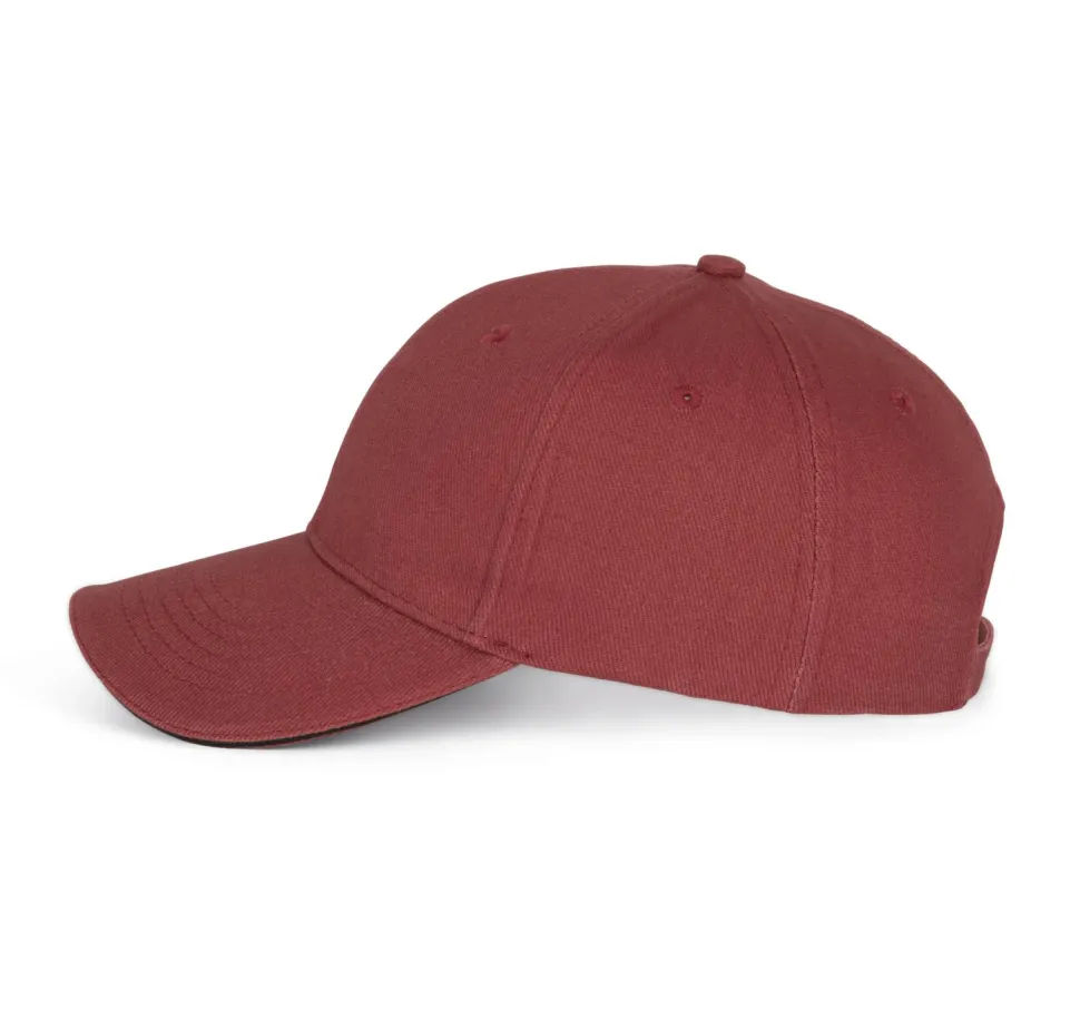K-up KP011 - ORLANDO - CASQUETTE HOMME 6 PANNEAUX