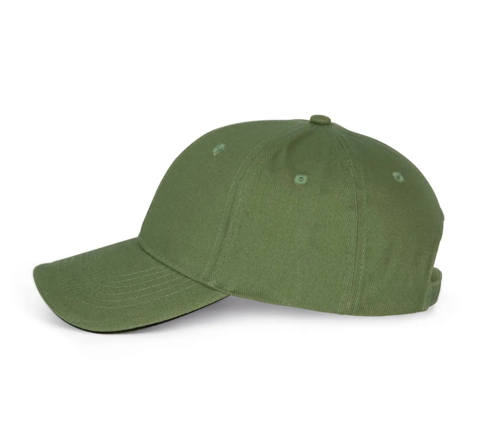 K-up KP011 - ORLANDO - CASQUETTE HOMME 6 PANNEAUX