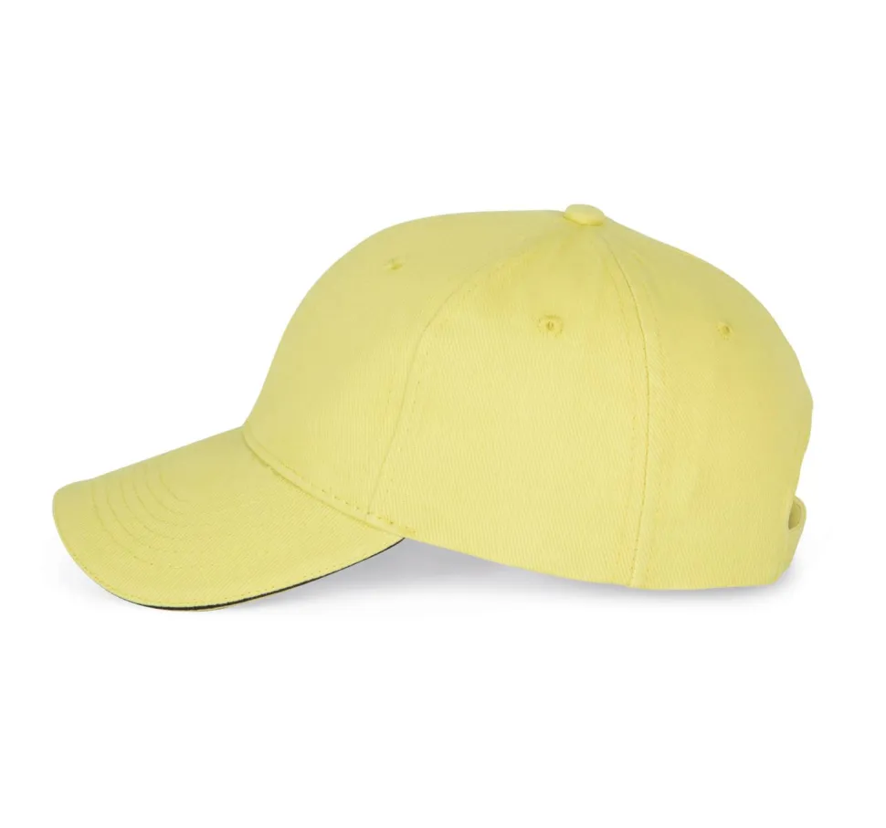K-up KP011 - ORLANDO - CASQUETTE HOMME 6 PANNEAUX