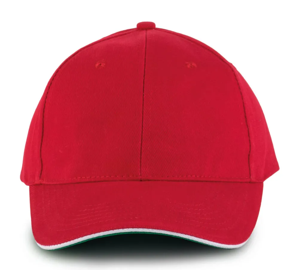 K-up KP011 - ORLANDO - CASQUETTE HOMME 6 PANNEAUX