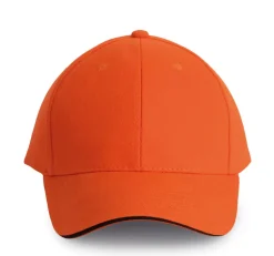 K-up KP011 - ORLANDO - CASQUETTE HOMME 6 PANNEAUX