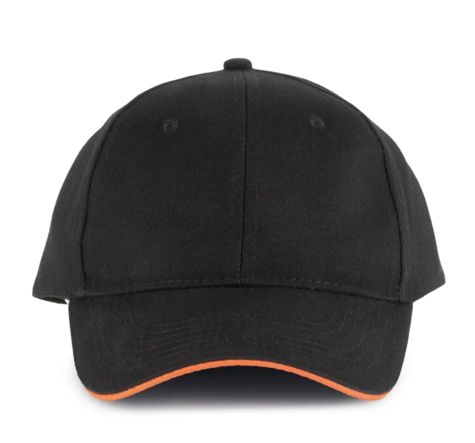 K-up KP011 - ORLANDO - CASQUETTE HOMME 6 PANNEAUX
