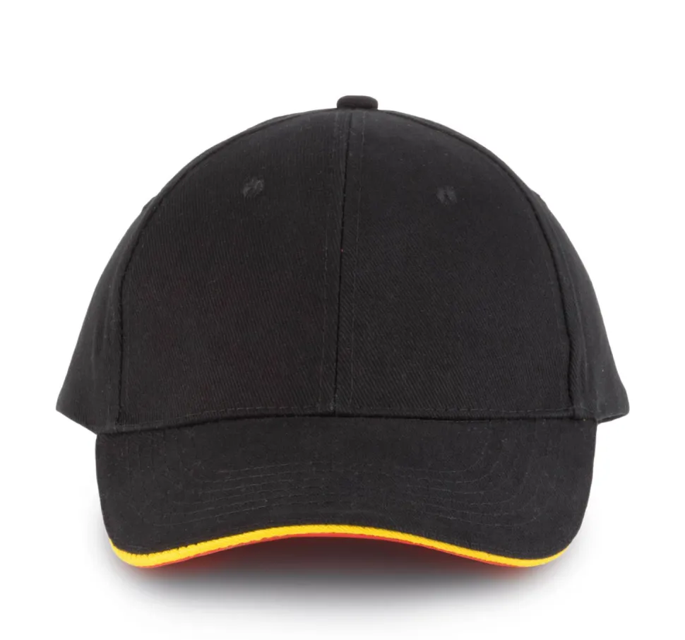 K-up KP011 - ORLANDO - CASQUETTE HOMME 6 PANNEAUX