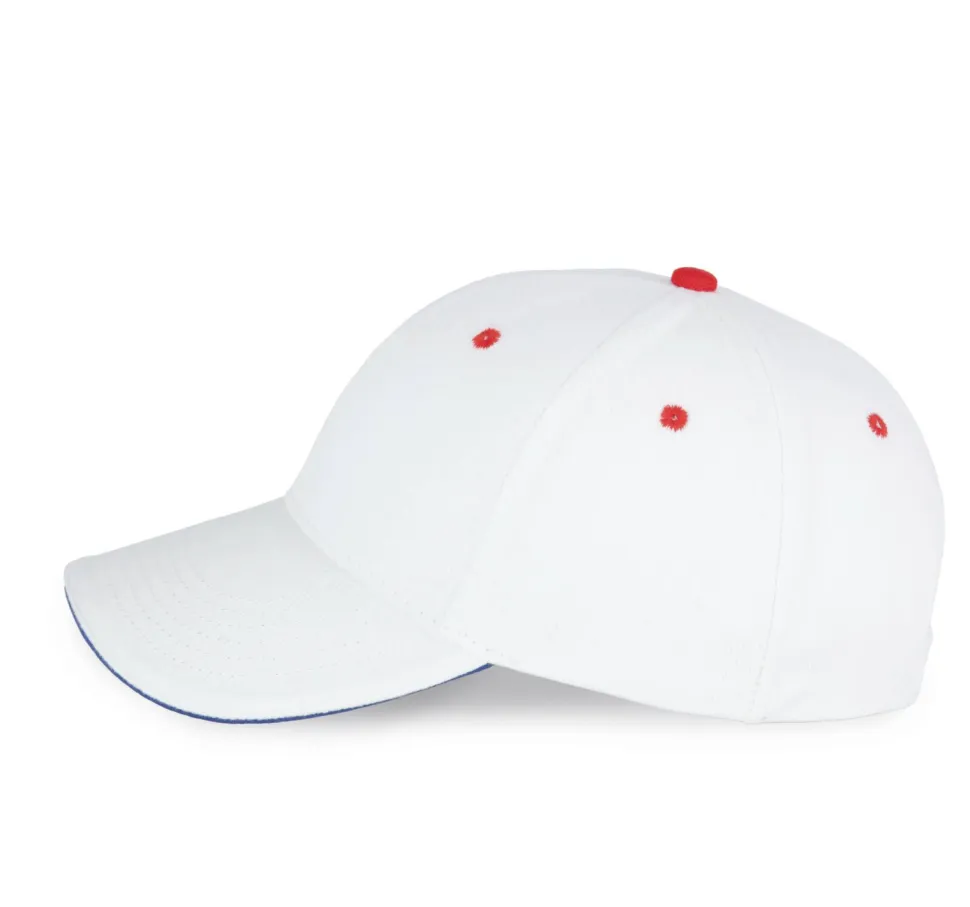 K-up KP011 - ORLANDO - CASQUETTE HOMME 6 PANNEAUX
