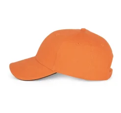 K-up KP011 - ORLANDO - CASQUETTE HOMME 6 PANNEAUX