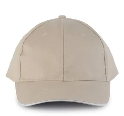 K-up KP011 - ORLANDO - CASQUETTE HOMME 6 PANNEAUX