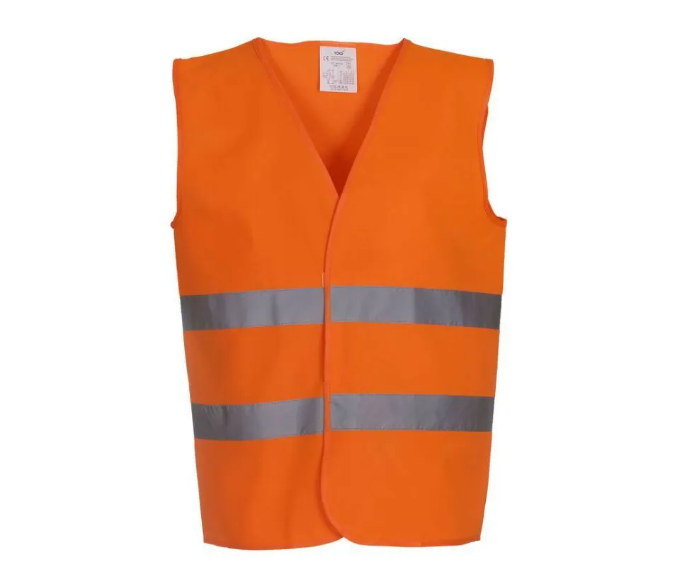 Label Serie YK102 - Gilet de Sécurité Réfléchissant Haute Visibilité