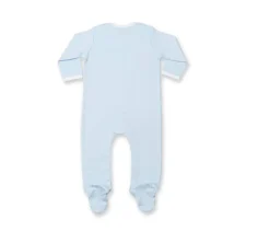 Larkwood LW053 - Pyjama Bébé Contrasté Manche Longue