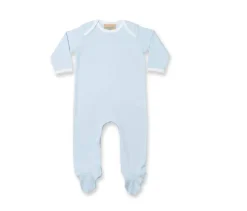 Larkwood LW053 - Pyjama Bébé Contrasté Manche Longue